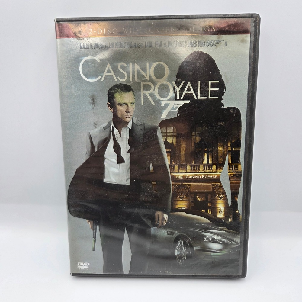 Casino Royale DVD 2-Disc Widescreen Edition James Bond 007 Daniel Craig Action